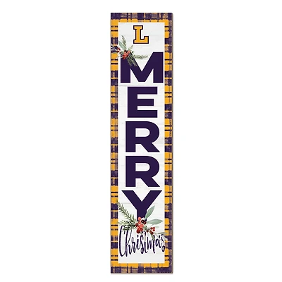Lipscomb Bisons 12'' x 48'' Outdoor Merry Christmas Leaner