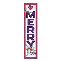 Linfield Wildcats 12'' x 48'' Outdoor Merry Christmas Leaner