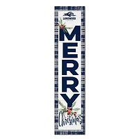 Longwood Lancers 12'' x 48'' Outdoor Merry Christmas Leaner