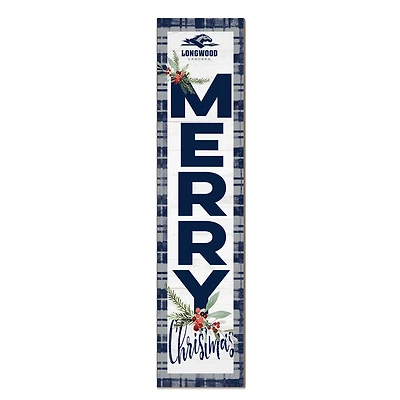 Longwood Lancers 12'' x 48'' Outdoor Merry Christmas Leaner