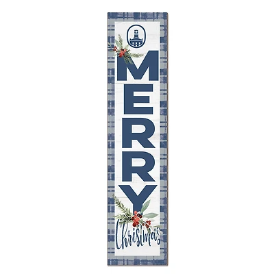 Marietta College Pioneers 12'' x 48'' Outdoor Merry Christmas Leaner