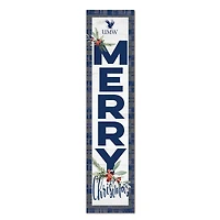 University of Mary Washington Eagles 12'' x 48'' Outdoor Merry Christmas Leaner