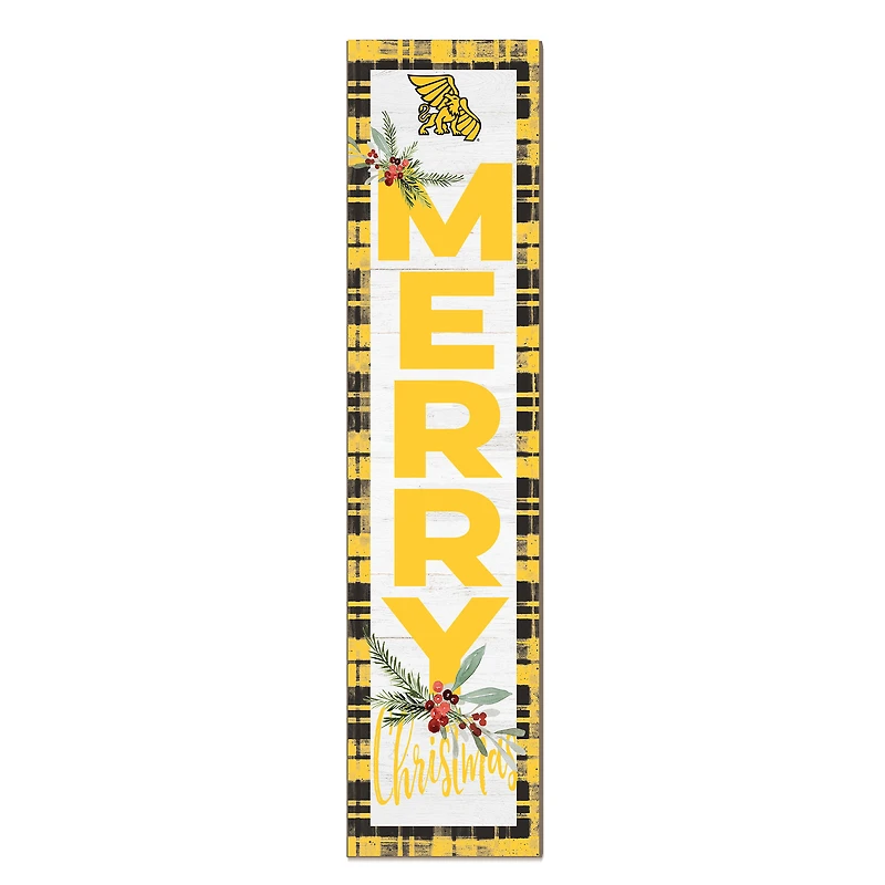 Missouri Western State Griffons 12'' x 48'' Outdoor Merry Christmas Leaner