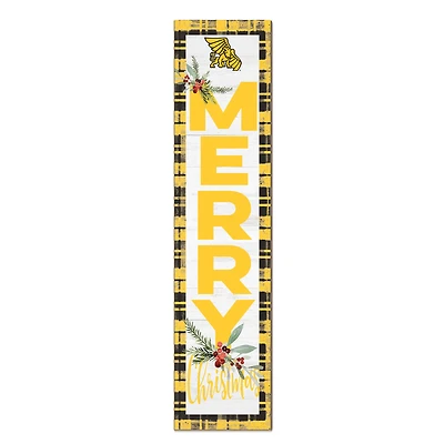 Missouri Western State Griffons 12'' x 48'' Outdoor Merry Christmas Leaner