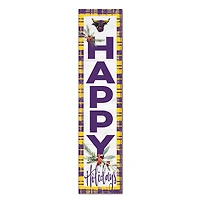 Minnesota State Mavericks 12'' x 48'' Outdoor Merry Christmas Leaner