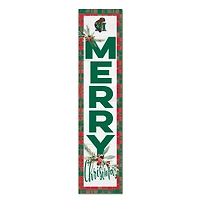 Minot State Beavers 12'' x 48'' Outdoor Merry Christmas Leaner