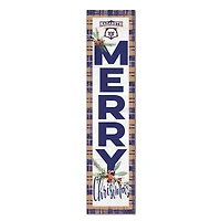 Nazareth University Golden Flyers 12'' x 48'' Outdoor Merry Christmas Leaner