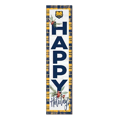 Northern Colorado Bears 12'' x 48'' Outdoor Happy Holidays Leaner