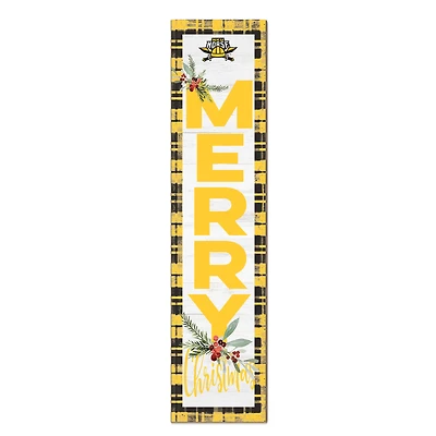Northern Kentucky University Norse 12'' x 48'' Outdoor Merry Christmas Leaner