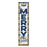 Oregon Tech Hustlin' Owls 12'' x 48'' Outdoor Merry Christmas Leaner