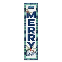 Notre Dame of Maryland Gators 12'' x 48'' Outdoor Merry Christmas Leaner