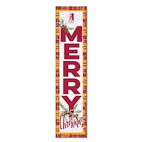 Park Pirates 12'' x 48'' Outdoor Merry Christmas Leaner