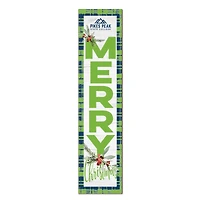 Pikes Peak State College 12'' x 48'' Outdoor Merry Christmas Leaner