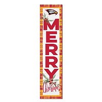 Polk State College Eagles 12'' x 48'' Outdoor Merry Christmas Leaner