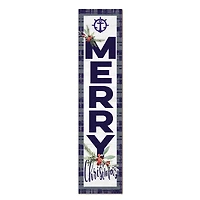 Portland Pilots 12'' x 48'' Outdoor Merry Christmas Leaner