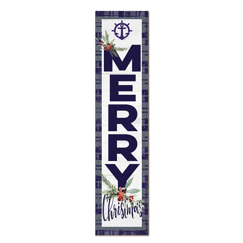 Portland Pilots 12'' x 48'' Outdoor Merry Christmas Leaner