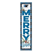 Rockhurst Hawks 12'' x 48'' Outdoor Merry Christmas Leaner