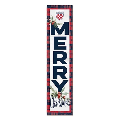 Richmond Spiders 12'' x 48'' Outdoor Merry Christmas Leaner