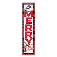 St. Mary's Cardinals 12'' x 48'' Outdoor Merry Christmas Leaner