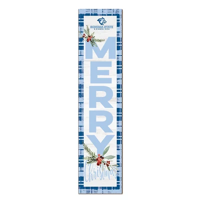 Sonoma State Seawolves 12'' x 48'' Outdoor Merry Christmas Leaner