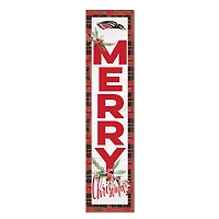 Southern Oregon Raiders 12'' x 48'' Outdoor Merry Christmas Leaner