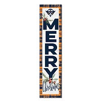 Tennessee-Martin Skyhawks 12'' x 48'' Outdoor Merry Christmas Leaner
