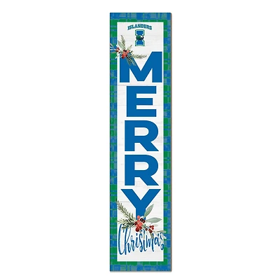 Texas A&M Corpus Christi Islanders 12'' x 48'' Outdoor Merry Christmas Leaner