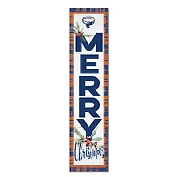 Texas Tyler Patriots 12'' x 48'' Outdoor Merry Christmas Leaner