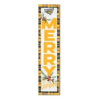 Towson Tigers 12'' x 48'' Outdoor Merry Christmas Leaner