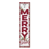 Troy University Trojans 12'' x 48'' Outdoor Merry Christmas Leaner