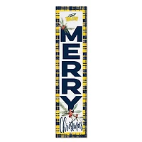 Toledo Rockets 12'' x 48'' Outdoor Merry Christmas Leaner