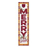Ursinus Bears 12'' x 48'' Outdoor Merry Christmas Leaner