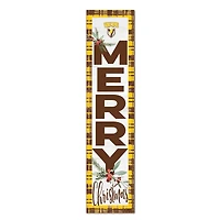 Valparaiso University 12'' x 48'' Outdoor Merry Christmas Leaner