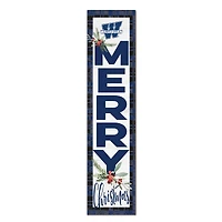 Washburn Ichabods 12'' x 48'' Outdoor Merry Christmas Leaner
