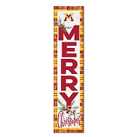 Virginia Military Institute Keydets 12'' x 48'' Outdoor Merry Christmas Leaner