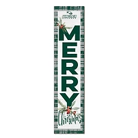 Wagner College Seahawks 12'' x 48'' Outdoor Merry Christmas Leaner
