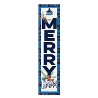 West Florida Argonauts 12'' x 48'' Outdoor Merry Christmas Leaner