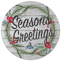 Carleton Knights 20'' x 20'' Season's Greetings Circle