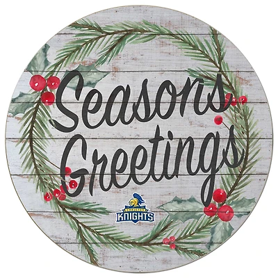 Carleton Knights 20'' x 20'' Season's Greetings Circle
