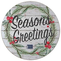Central Ohio Technical College 20'' x 20'' Season's Greetings Circle