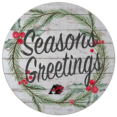 Albright Lions 20'' x 20'' Season's Greetings Circle
