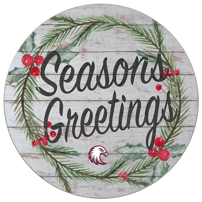 Augsburg Auggies 20'' x 20'' Season's Greetings Circle