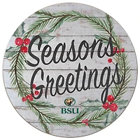 Bemidji State Beavers 20'' x 20'' Season's Greetings Circle