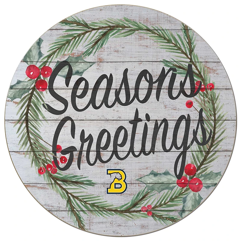 Birmingham-Southern Panthers 20'' x 20'' Season's Greetings Circle