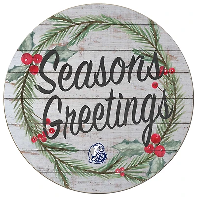 Drake Bulldogs 20'' x 20'' Season's Greetings Circle