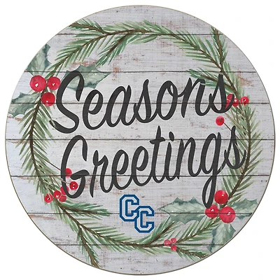 Columbia College of Missouri Cougars 20'' x 20'' Season's Greetings Circle