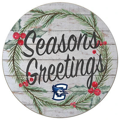 Creighton Bluejays 20'' x 20'' Season's Greetings Circle