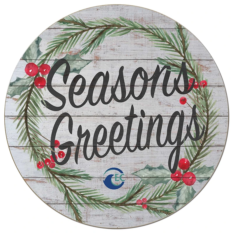 Eckerd Tritons 20'' x 20'' Season's Greetings Circle