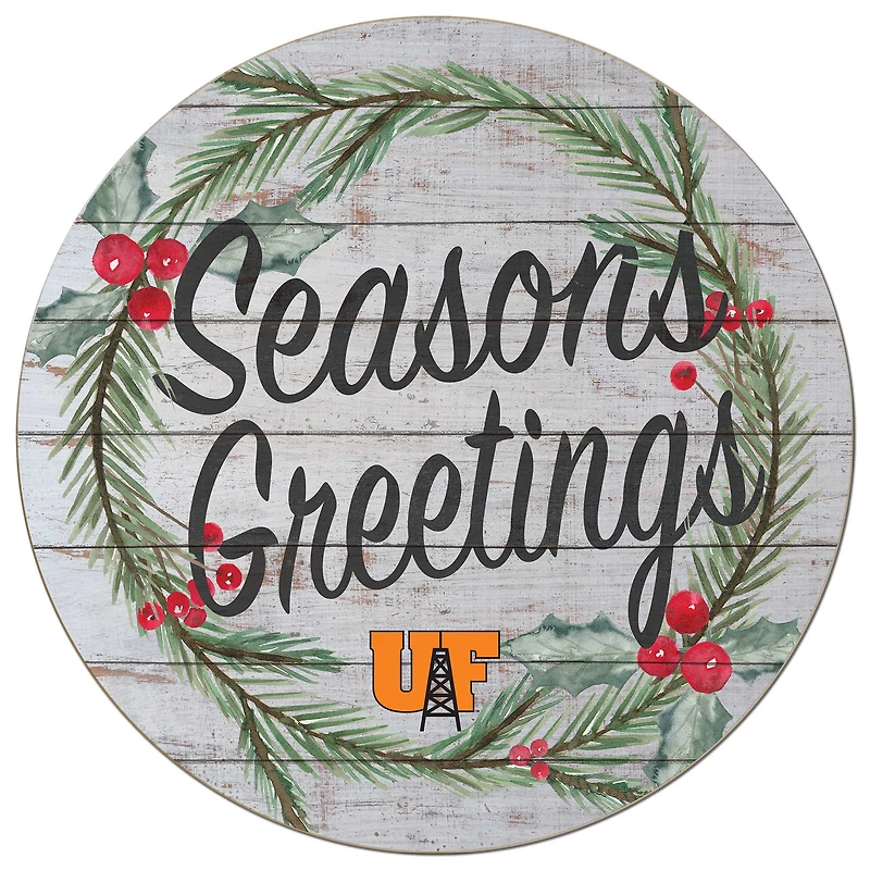Findlay Oilers 20'' x 20'' Season's Greetings Circle