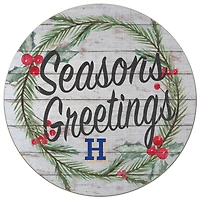 Hamilton Continentals 20'' x 20'' Season's Greetings Circle